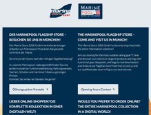 Tablet Screenshot of marinestore.de
