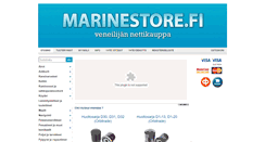 Desktop Screenshot of marinestore.fi
